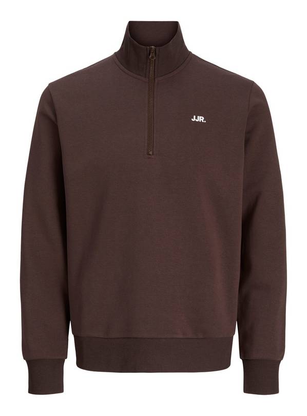 JJ REBEL Rebel Logo Sweat Half Zip M